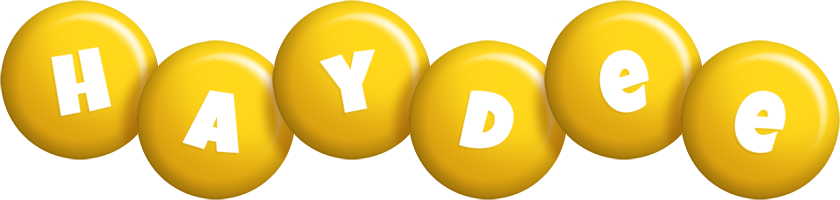 Haydee candy-yellow logo