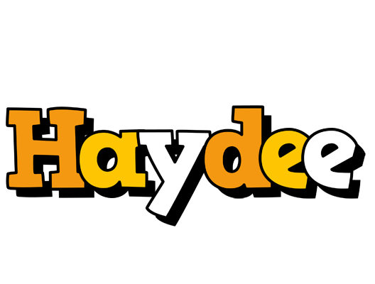 Haydee cartoon logo