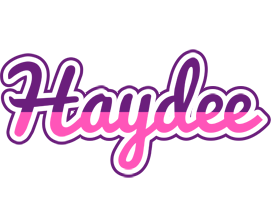 Haydee cheerful logo