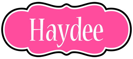 Haydee invitation logo