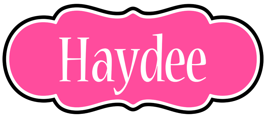 Haydee invitation logo
