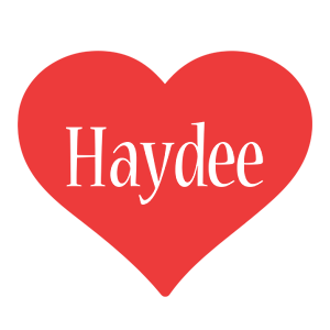 Haydee love logo