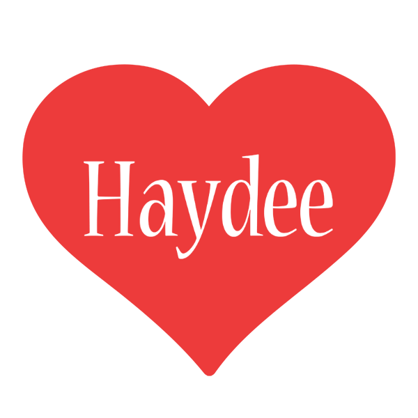 Haydee love logo