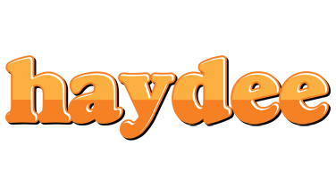 Haydee orange logo