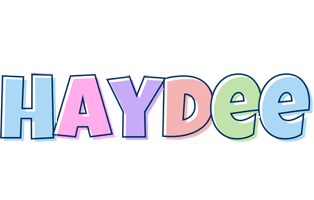 Haydee pastel logo