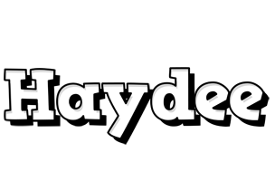 Haydee snowing logo