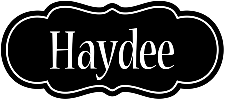 Haydee welcome logo