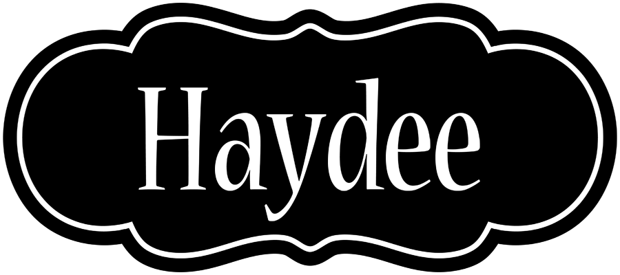 Haydee welcome logo