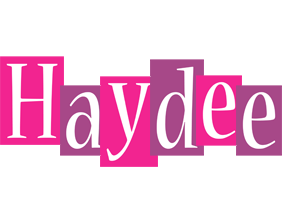 Haydee whine logo