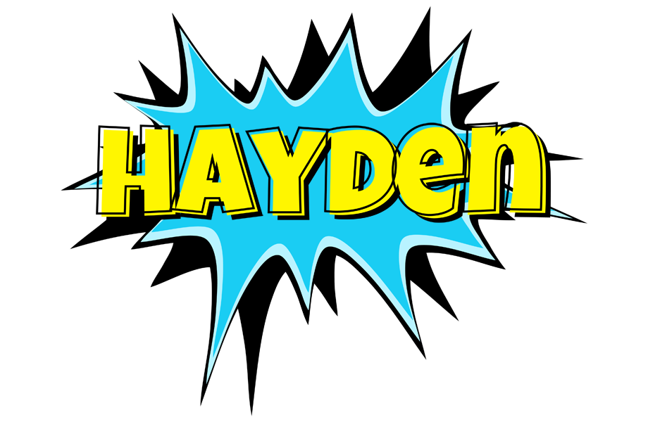 Hayden amazing logo