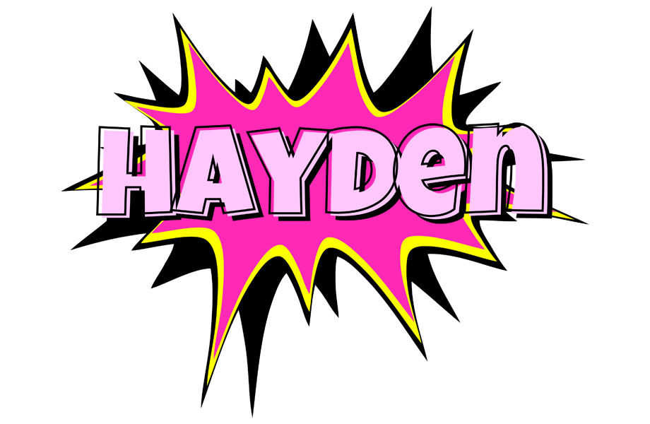 Hayden badabing logo