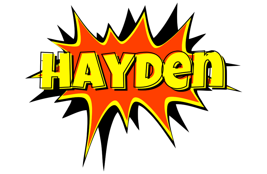 Hayden bazinga logo