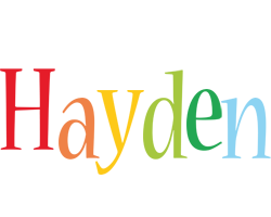 Hayden birthday logo