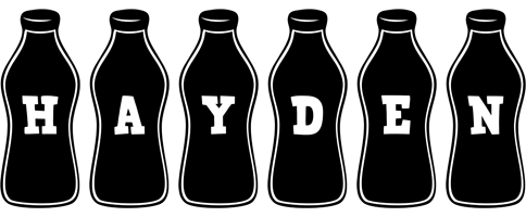 Hayden bottle logo