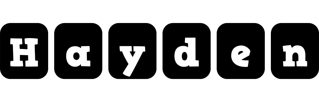 Hayden box logo