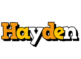 Hayden cartoon logo