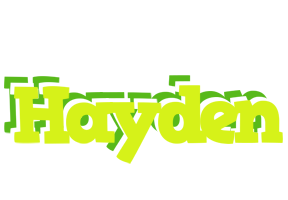 Hayden citrus logo