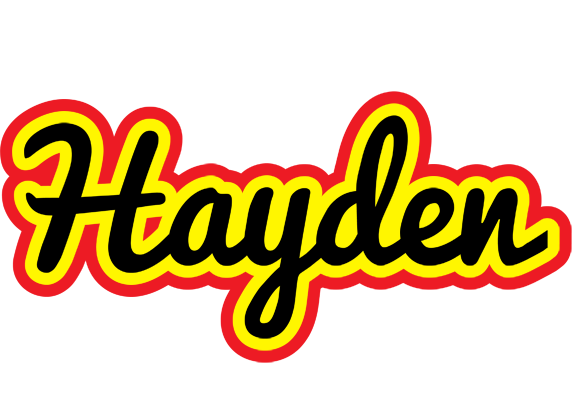 Hayden flaming logo