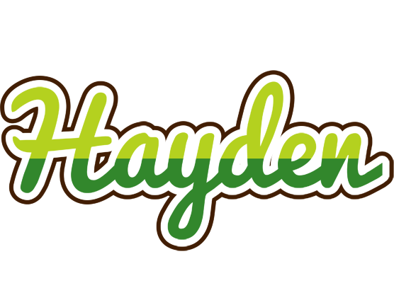 Hayden golfing logo
