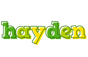 Hayden juice logo