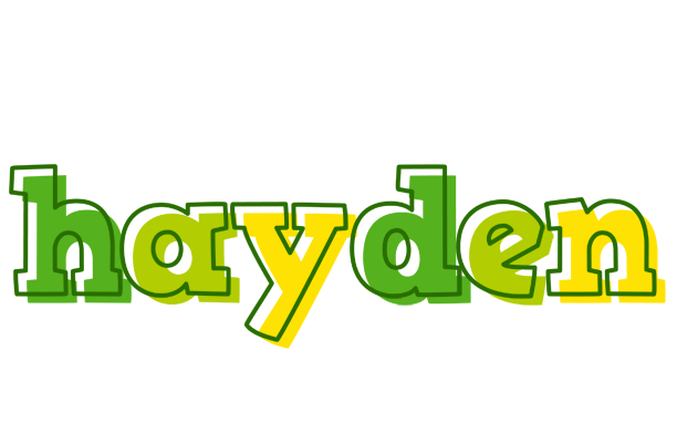 Hayden juice logo