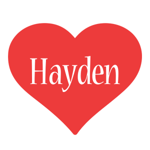 Hayden love logo