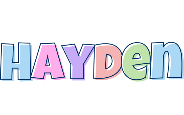 Hayden pastel logo
