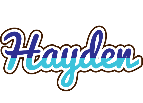 Hayden raining logo