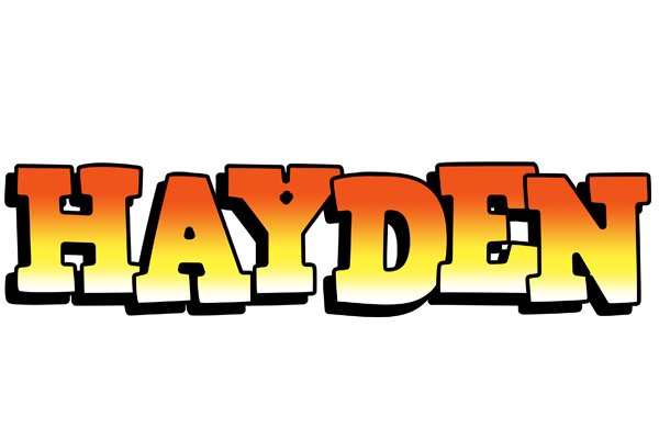 Hayden sunset logo