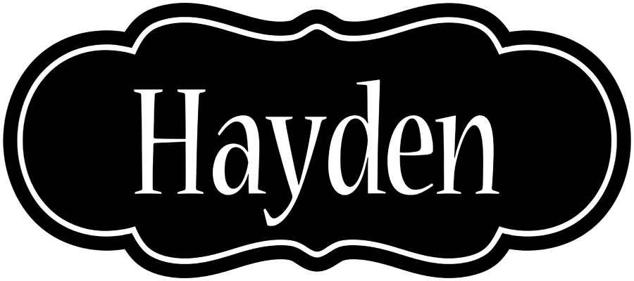 Hayden welcome logo