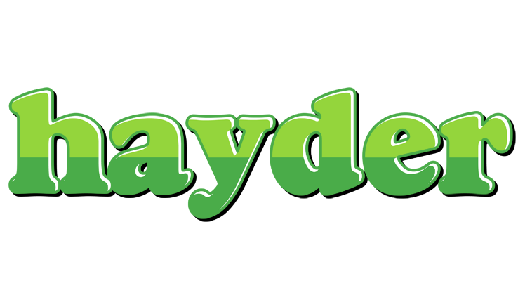 Hayder apple logo