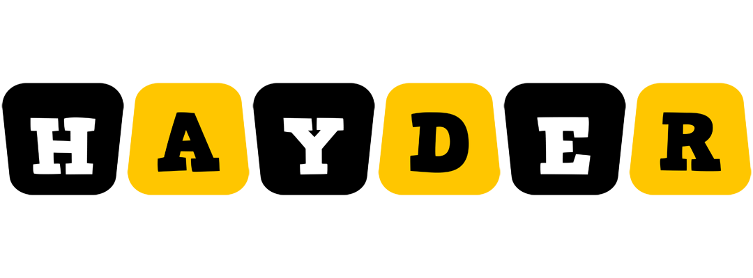 Hayder boots logo