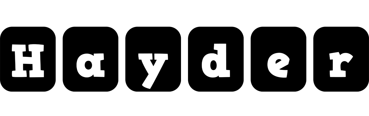 Hayder box logo