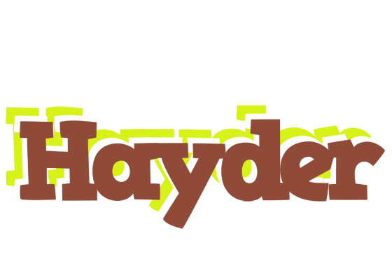 Hayder caffeebar logo
