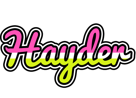 Hayder candies logo
