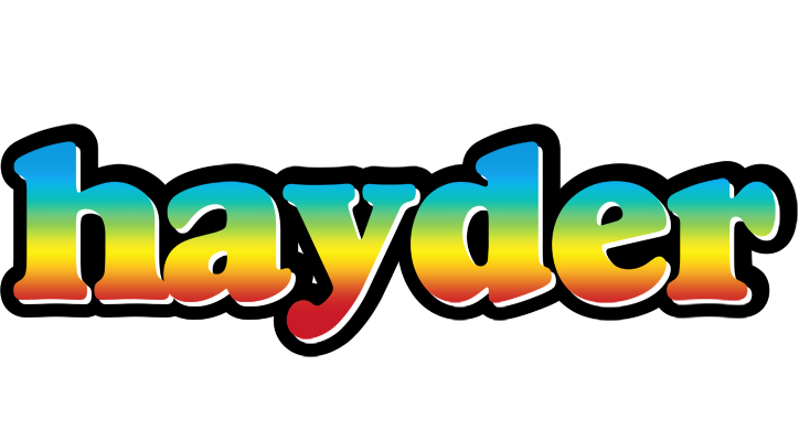 Hayder color logo