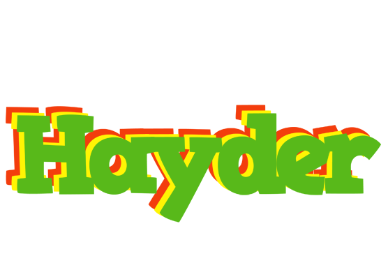 Hayder crocodile logo