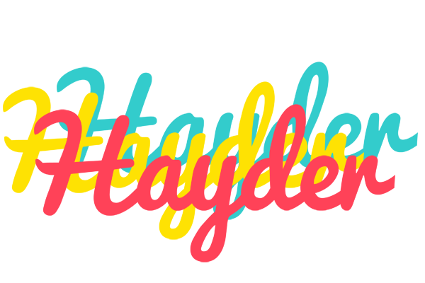 Hayder disco logo
