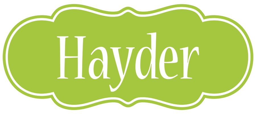 Hayder family logo
