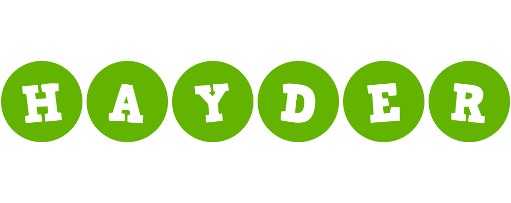 Hayder games logo