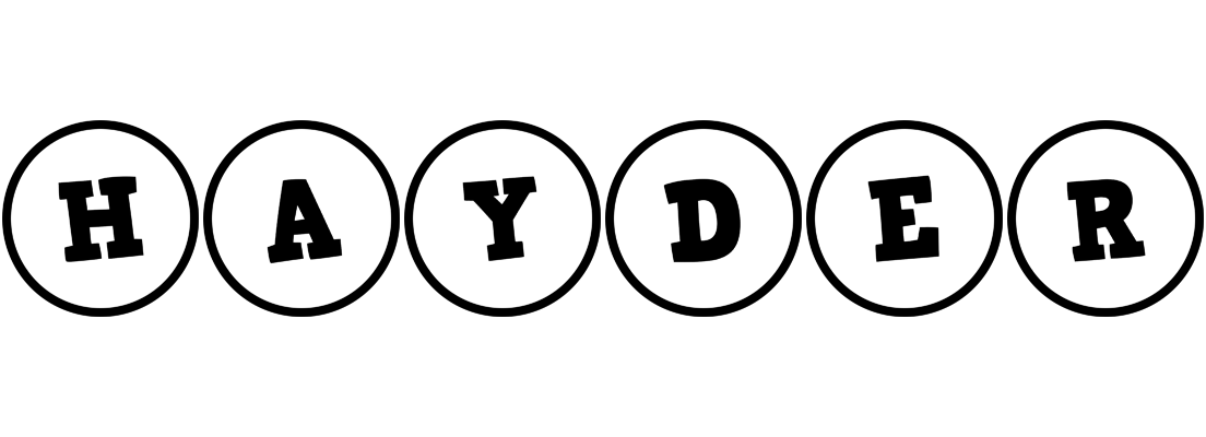 Hayder handy logo