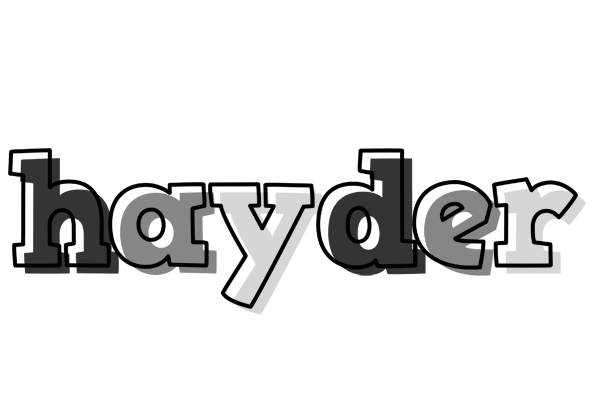 Hayder night logo