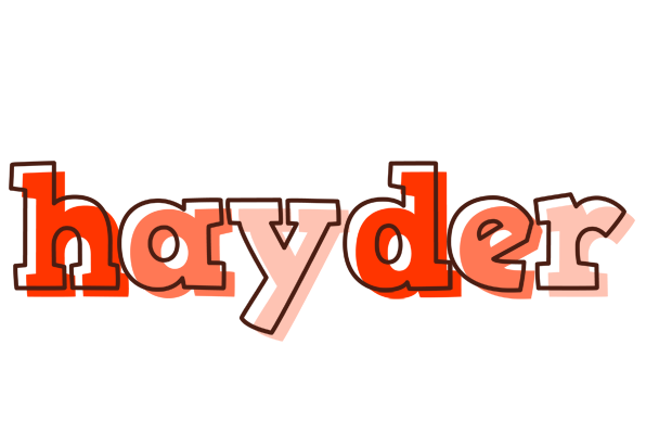 Hayder paint logo