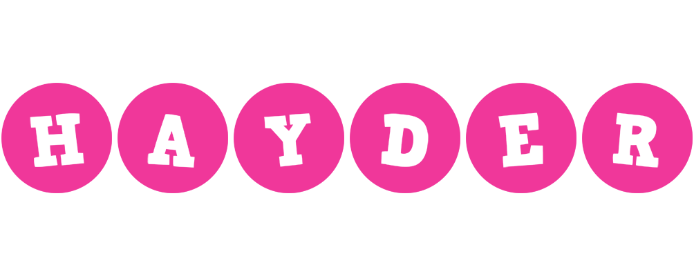 Hayder poker logo