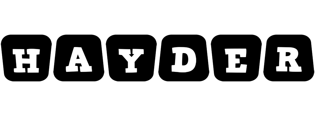 Hayder racing logo