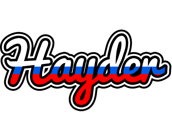Hayder russia logo