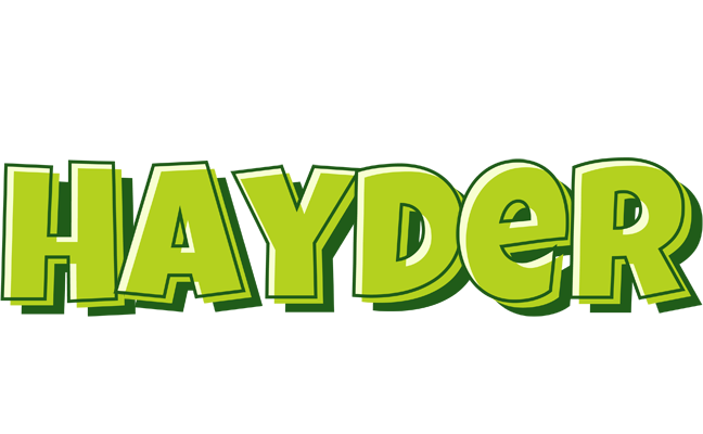 Hayder summer logo