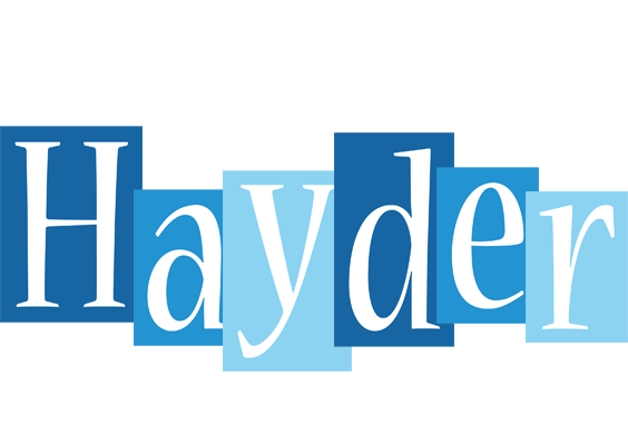 Hayder winter logo