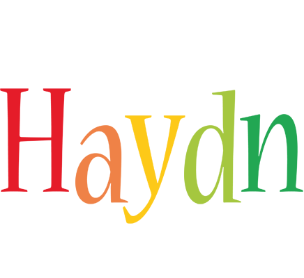 Haydn birthday logo