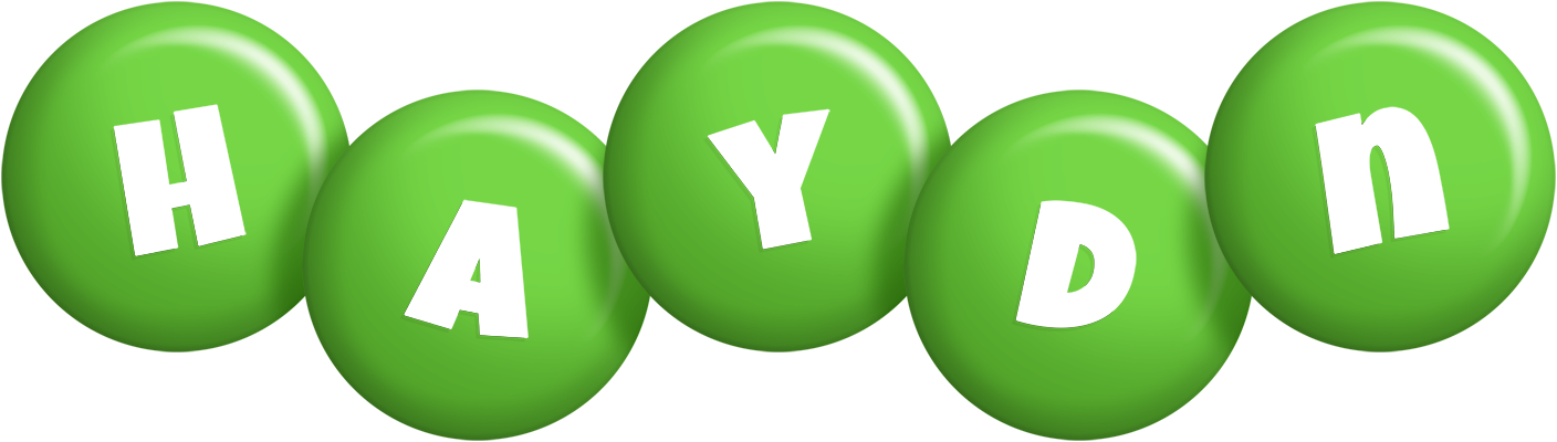 Haydn candy-green logo